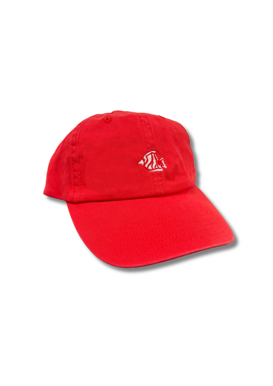 Cotton Dad Cap - Red