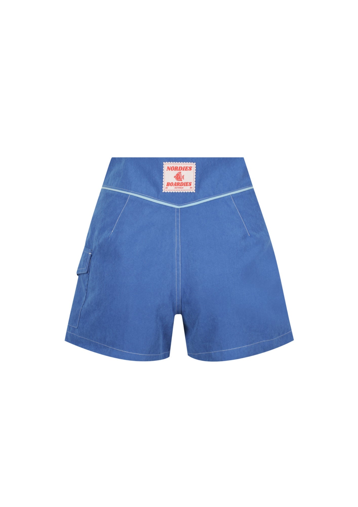 Snap Front Boardshorts - Electric