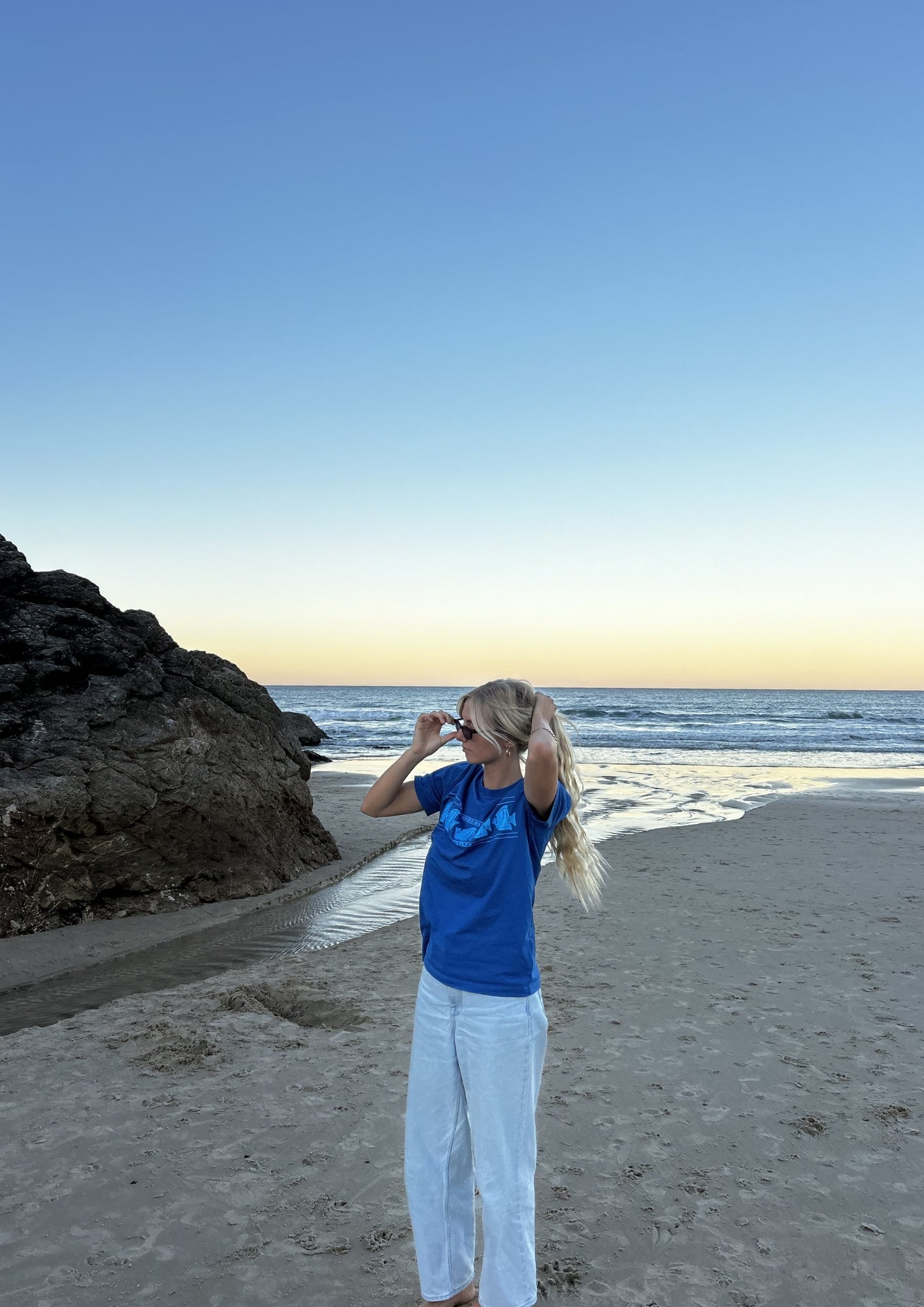 Fish Tee - Blue