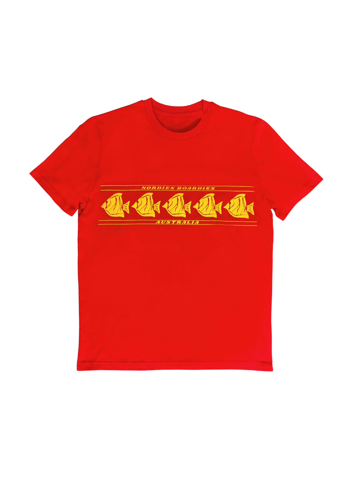 Fish Tee - Cherry